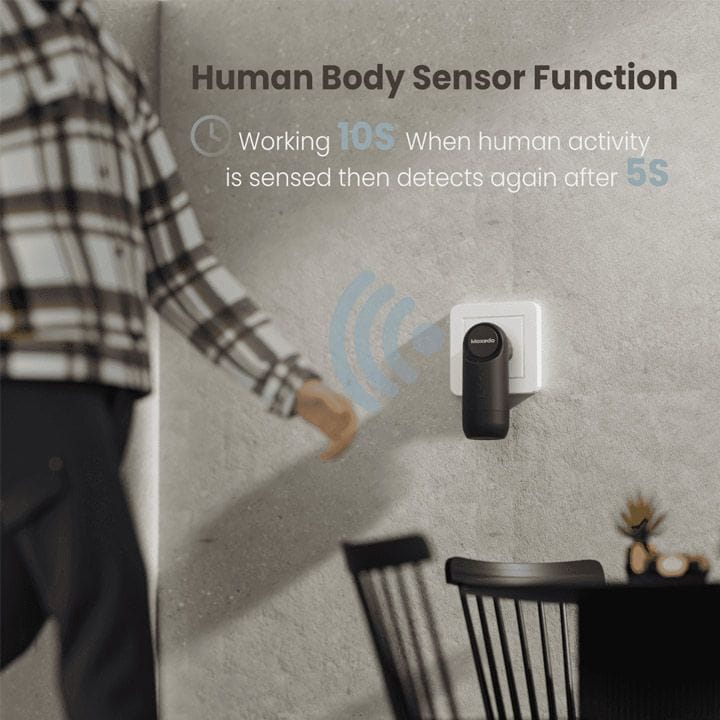 موكسيدو موزع عطر كهربائي للتوصيل - أسود | MX-EAD012