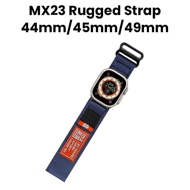Moxedo MX23 Sports Rugged Strap 44/45/49mm - Navy Blue | MX-AWS013