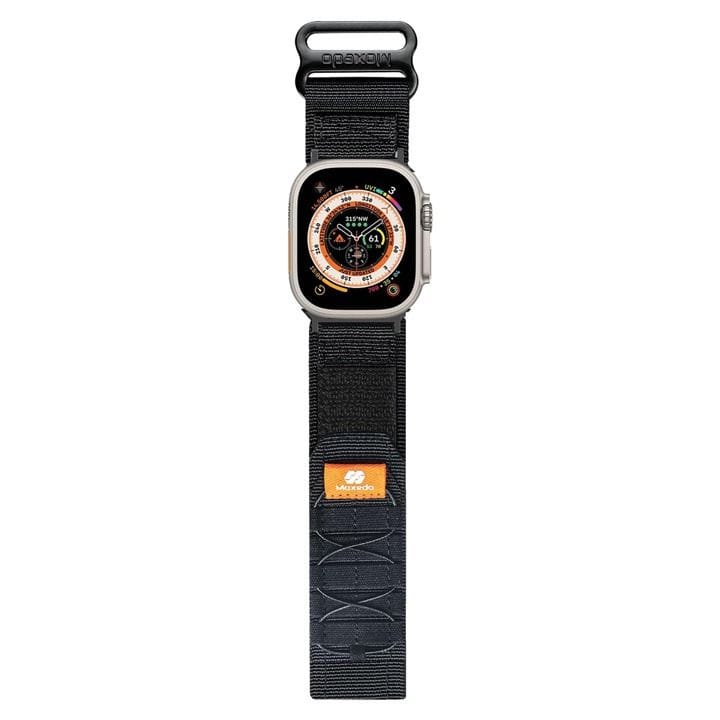 Moxedo Tactical Sports Rugged Strap 44/45/49mm - Black | MX-AWS029