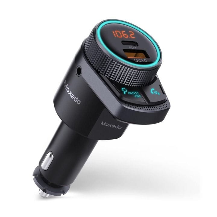 موكسيدو طقم بلوتوث للسيارة بمسح تلقائي متعدد الوظائف - أسود | MX-BT042