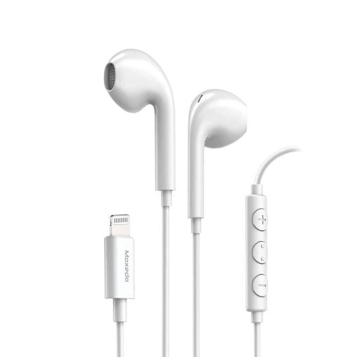 Moxedo Wired Stereo Lightning Earphone - White | MX-STE020