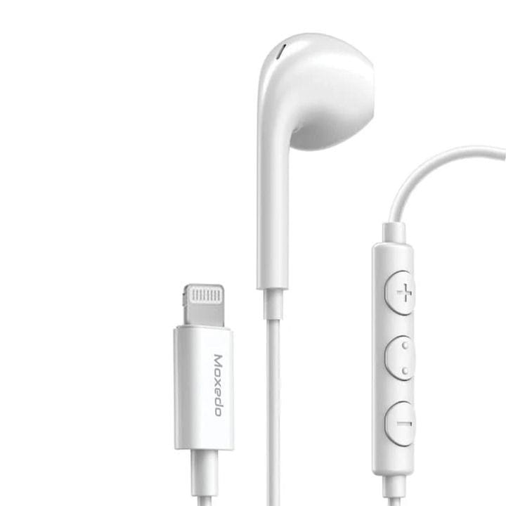موكسيدو سماعة أذن لايتنينغ مونو ستيريو - أبيض | MX-STE022