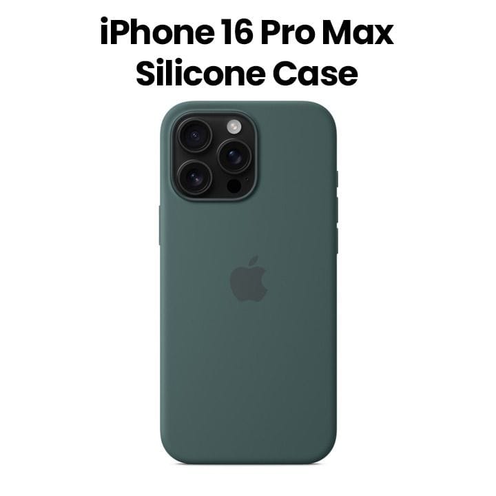 غطاء سيليكون لهاتف ابل  آيفون 16 برو ماكس مع ماجسيف | MA7V4ZM/A