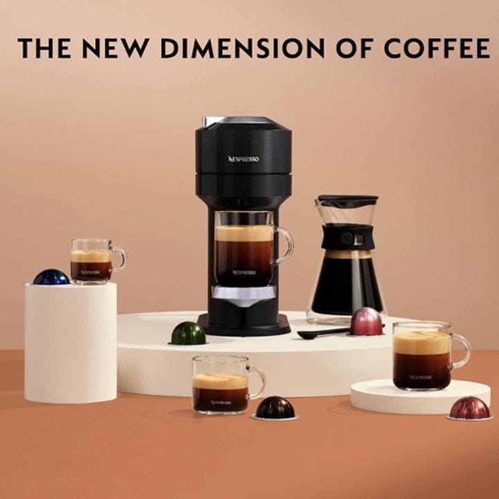 Nespresso Vertuo Next Premium Coffee Machine - Red | GCV1-GB-RE-NE