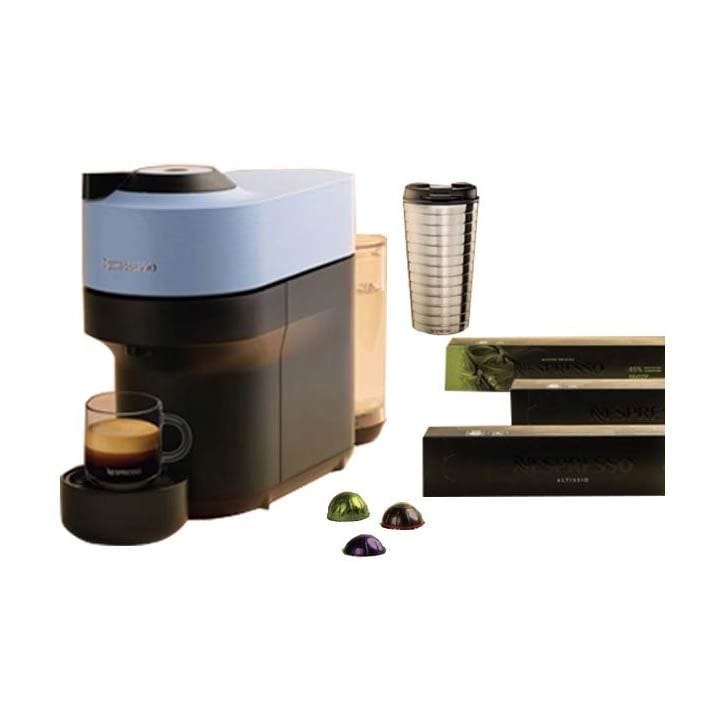 Nespresso Vertuo Pop Coffee Machine with Nomad Travel Mug - Arondio Mexico | VL Discovery Box Campaign