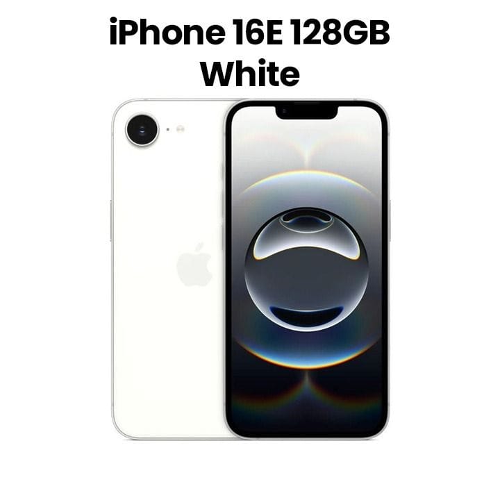 Apple iPhone 16E 128GB - White