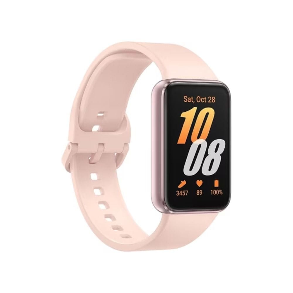 Samsung Galaxy Fit3 SM-R390NIDAMEA, 1.6" AMOLED Display, 100+ Sport Modes, 13-Day Battery | Pink Gold