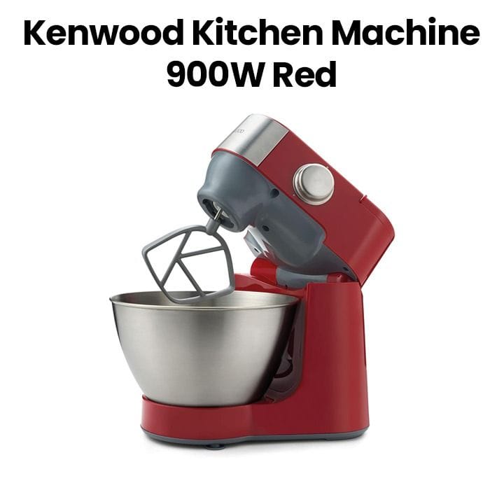 Kenwood Stand Mixer Kitchen Machine Prospero 900W with 4.3L Stainless Steel Bowl - Red | KM241