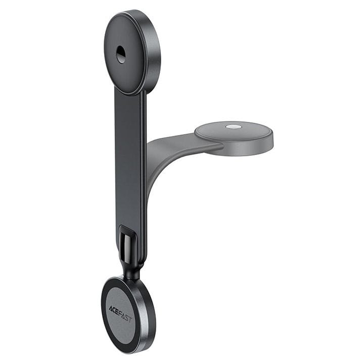 حامل شحن مغناطيسي لاسلكي للوحة القيادة من آيسفاست - أسود | D37