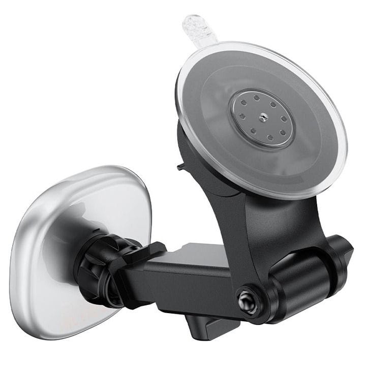 حامل شحن مغناطيسي لاسلكي للوحة القيادة من آيسفاست - فضي | D42