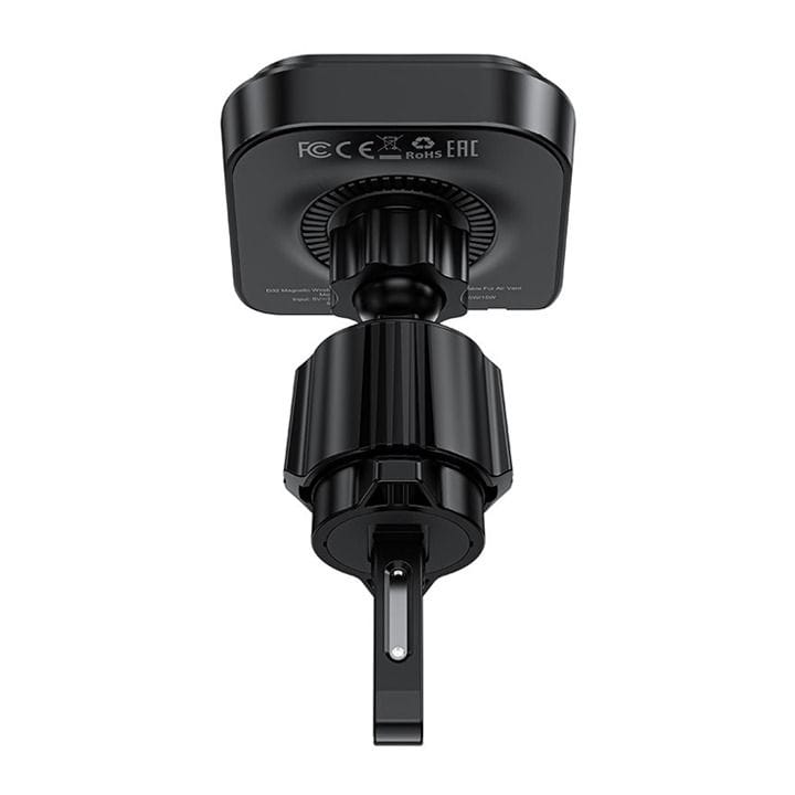 Acefast Magnetic Wireless Charging Car Holder with Retractable Cable for Air Vent - Black | D32