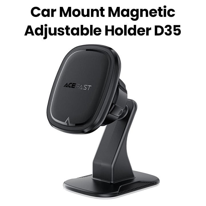 Acefast Center Console Magnetic Car Holder - Black | D35
