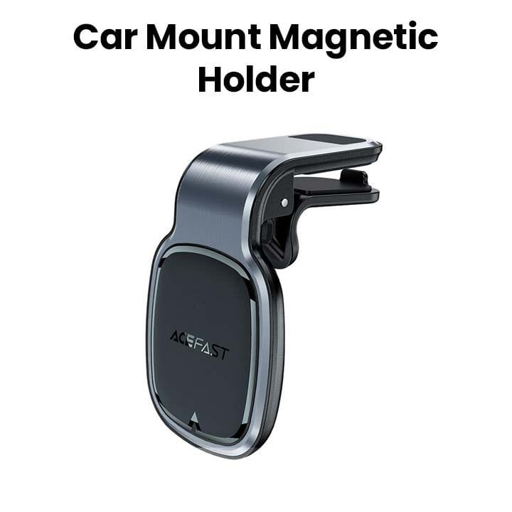 Acefast Magnetic Car Holder for Air Vent - Metal Gray | D16
