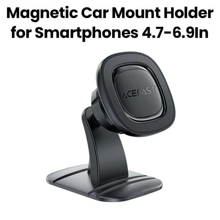 Acefast Magnetic Car Holder for Dashboard - Black | D51