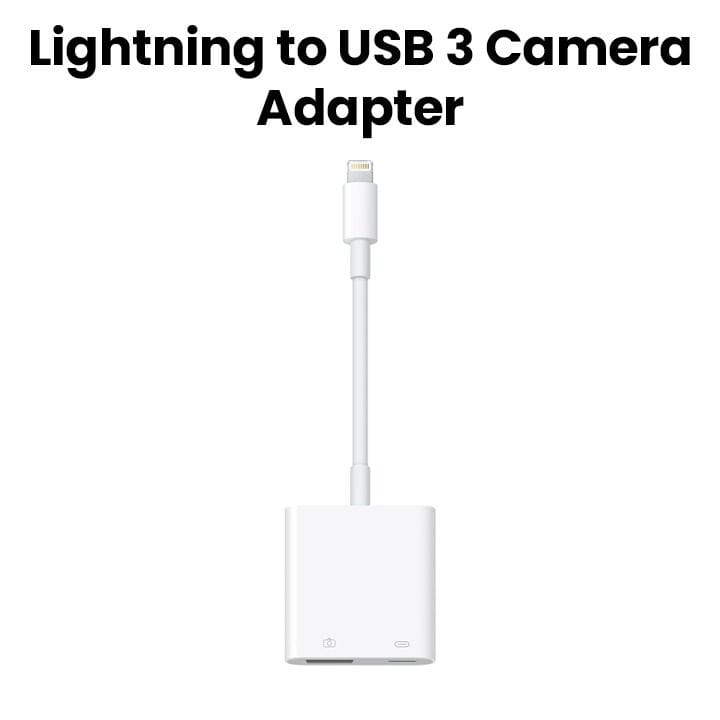 Apple Lightning to USB3 Camera Adapter | MX5J3ZM/A