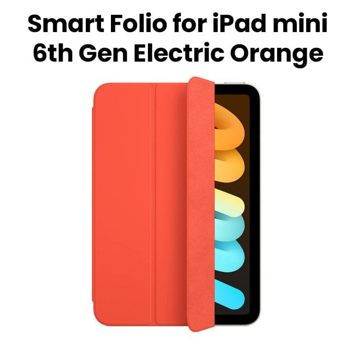Apple iPad Mini Smart Folio - Electric Orange | MM6J3ZM/A