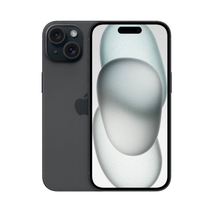 Apple iPhone 15 128GB - Black |  MTP03AA/A