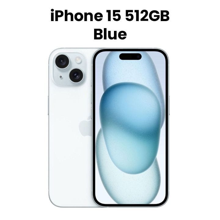 Apple iPhone 15 512GB - Blue |  MTPG3AA/A