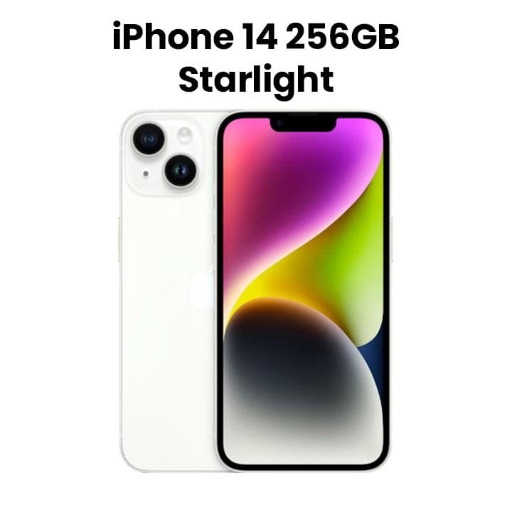 Buy Apple iPhone 14 256GB - Starlight |MPW43AA/A Online in Qatar