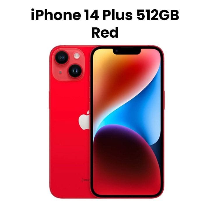 Apple iPhone 14 Plus 512GB - Red |MQ5F3AA/A