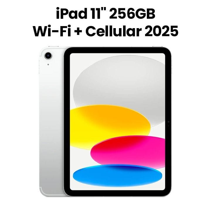 Buy Apple 11-inch iPad Wi-Fi + Cellular 256GB - Silver | MD7K4AB/A