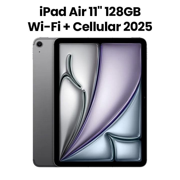 Apple 11-inch iPad Air Wi-Fi + Cellular 128GB - Space Grey | MCFV4AB/A