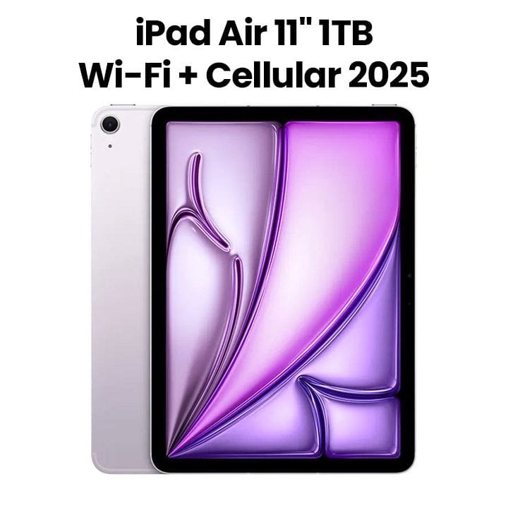 Apple 11-inch iPad Air Wi-Fi + Cellular 1TB - Purple | MCGC4AB/A