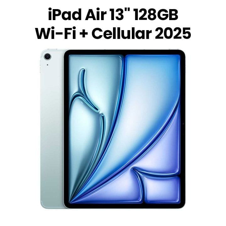 Apple 13-inch iPad Air Wi-Fi + Cellular 128GB - Blue | MCJ24AB/A