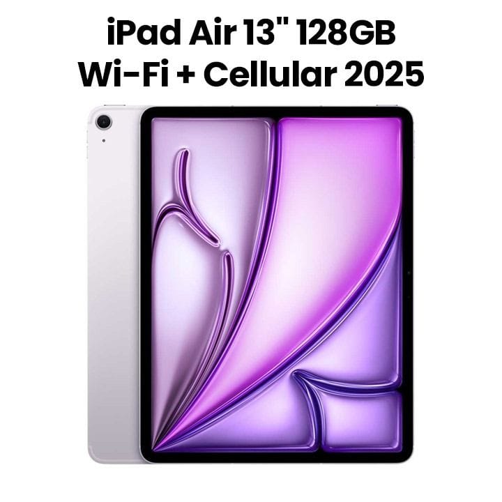 Apple 13-inch iPad Air Wi-Fi + Cellular 128GB - Purple | MCJ44AB/A