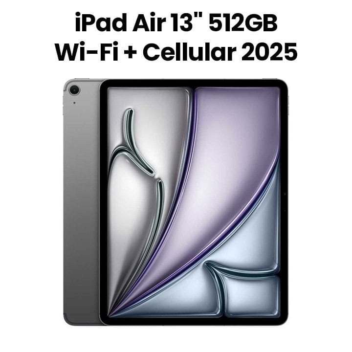 Apple 13-inch iPad Air Wi-Fi + Cellular 512GB - Space Grey | MCJ94AB/A