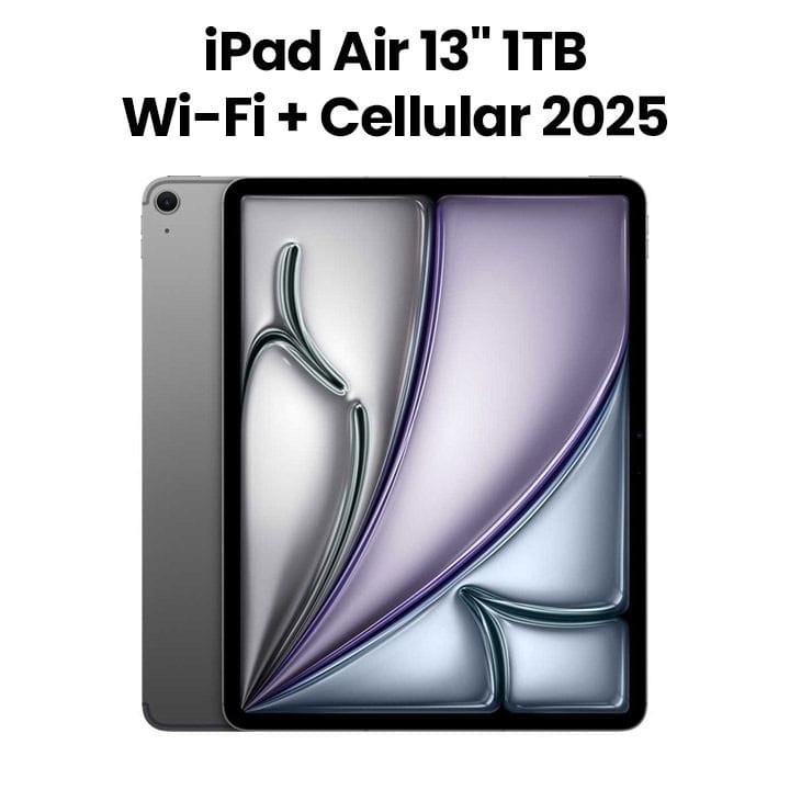 Apple 13-inch iPad Air Wi-Fi + Cellular 1TB - Space Grey | MCJE4AB/A