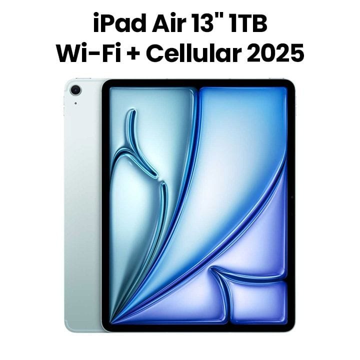 Apple 13-inch iPad Air Wi-Fi + Cellular 1TB - Blue | MCJF4AB/A