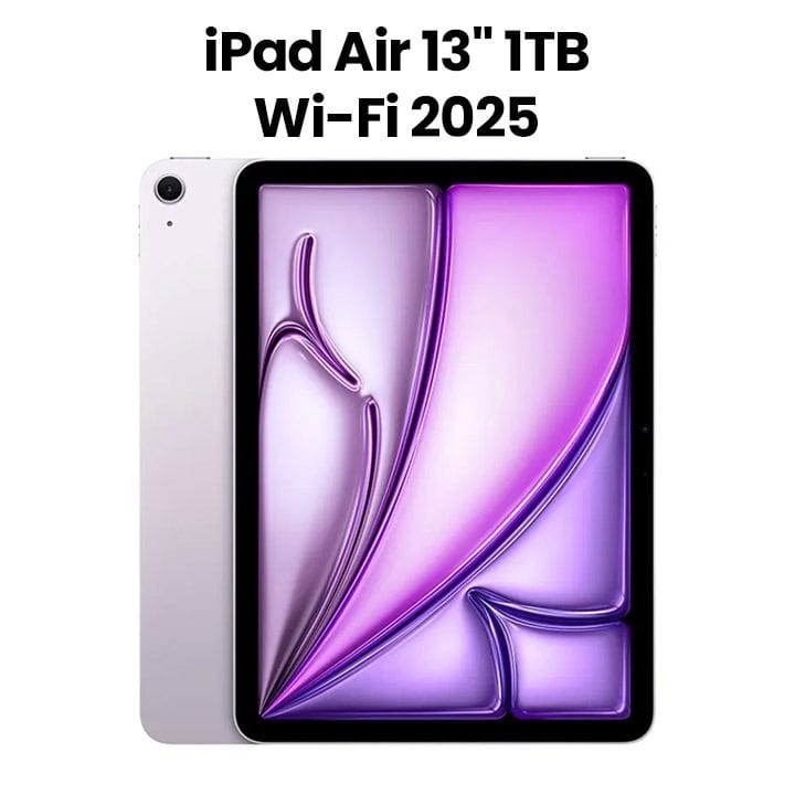 Apple 13-inch iPad Air Wi-Fi 1TB - Purple | MCQ34AB/A