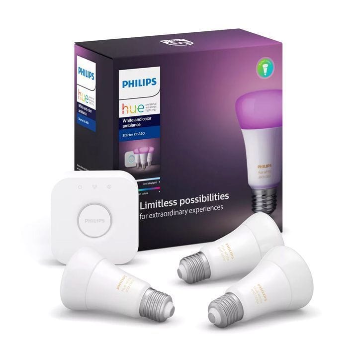 Philips Hue WACA Starter Kit Smart Bulb RGB |WACA Starter Kit