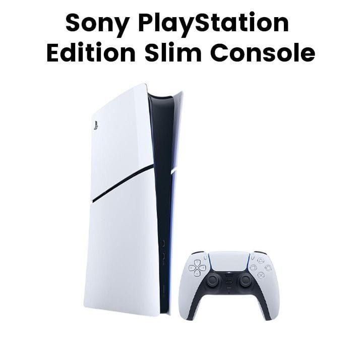 Sony PlayStation 5 Digital Edition Slim Console, White | CFI-2016B01Y