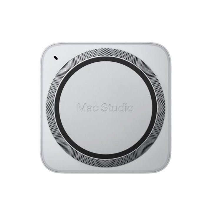 Apple Mac Studio 96GB RAM 1TB SSD, M3 Ultra Processor, 28-Core CPU and 60-Core GPU, macOS Sequoia - Silver - MU973AB/A