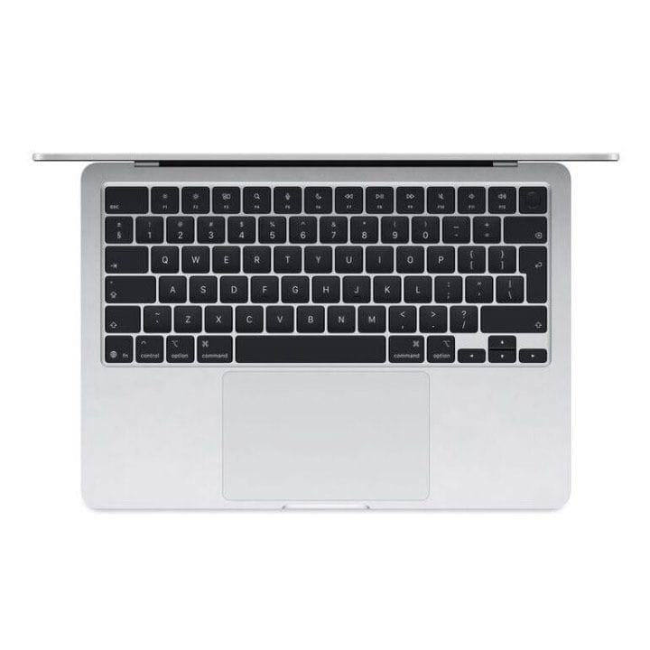 Apple 13-inch MacBook Air: Apple M4 chip with 10-core CPU and 10-core GPU, 24GB RAM, 512GB SSD - Silver |MC654AB/A