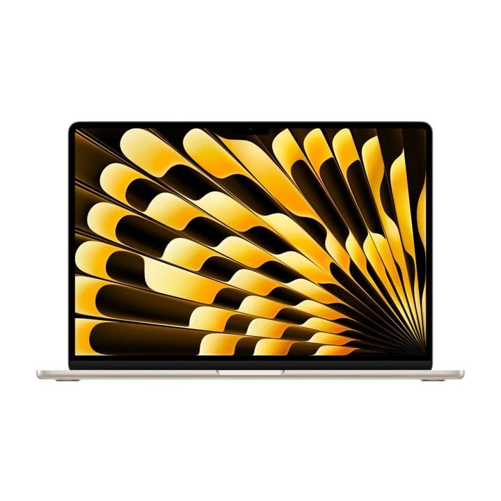 Apple 15-inch MacBook Air: Apple M4 chip with 10-core CPU and 10-core GPU, 24GB, 512GB SSD - Starlight |MC6K4AB/A