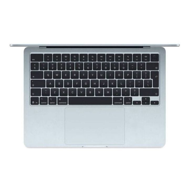 Apple 13-inch MacBook Air: Apple M4 chip with 10-core CPU and 8-core GPU, 16GB, 256GB SSD - Sky Blue |MC6T4AB/A