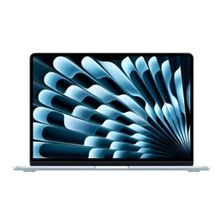 آبل ماك بوك إير 13 بوصة شريحة M4 معالج 10 نوى وGPU 10 نوى، 24 جيجابايت رام، 512 جيجابايت SSD - أزرق سماوي | MC6V4AB/A