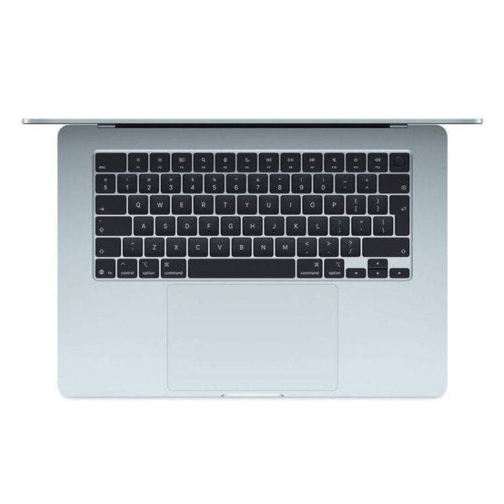 Apple 15-inch MacBook Air: Apple M4 chip with 10-core CPU and 10-core GPU, 16GB, 256GB SSD - Sky Blue |MC7A4AB/A
