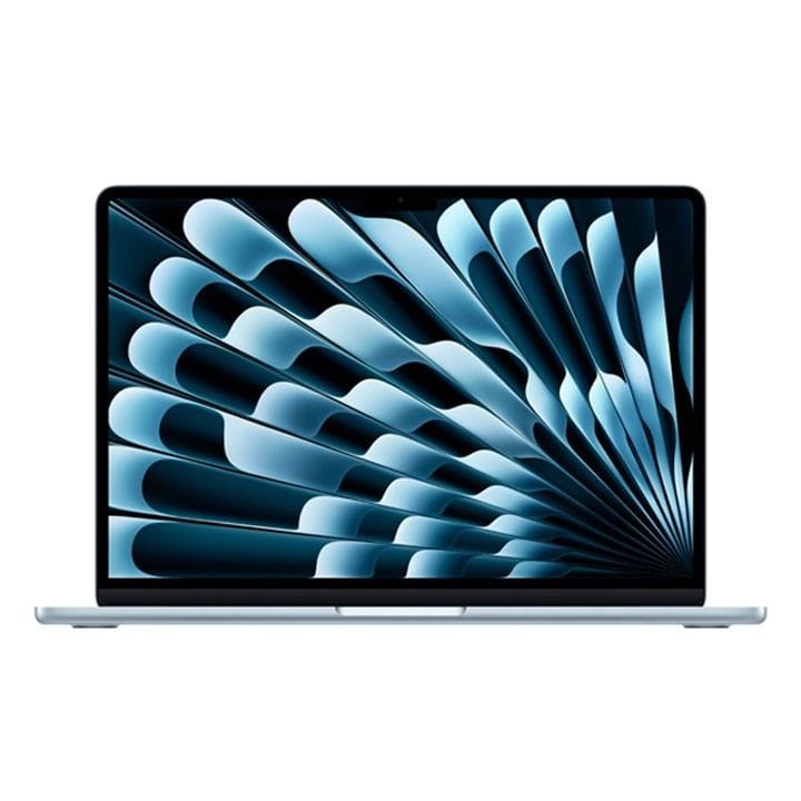 Apple 15-inch MacBook Air: Apple M4 chip with 10-core CPU and 10-core GPU, 24GB, 512GB SSD - Sky Blue |MC7D4AB/A