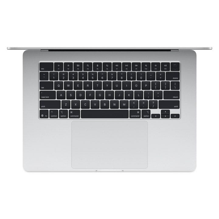 Apple MacBook Air 15-inch M4 Chip 10-Core CPU 10-Core GPU, 16GB, 512GB SSD - Silver |MW1H3AB/A