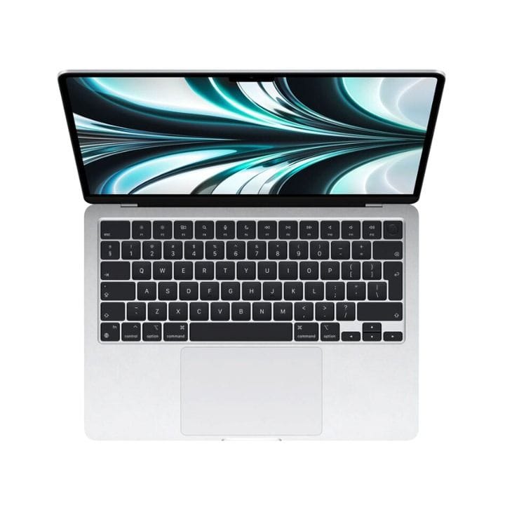 Apple MacBook Air 13" with M2 Chip 8-Core CPU & 8-Core GPU, 16GB RAM, 256GB SSD - Silver |MC7V4AB/A
