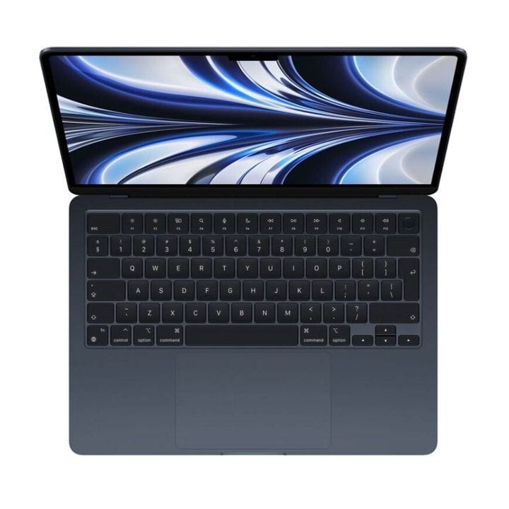 Apple MacBook Air 13" M2 Chip 8-Core CPU and 8-Core GPU, 16GB, 256GB - Midnight |MC7X4AB/A