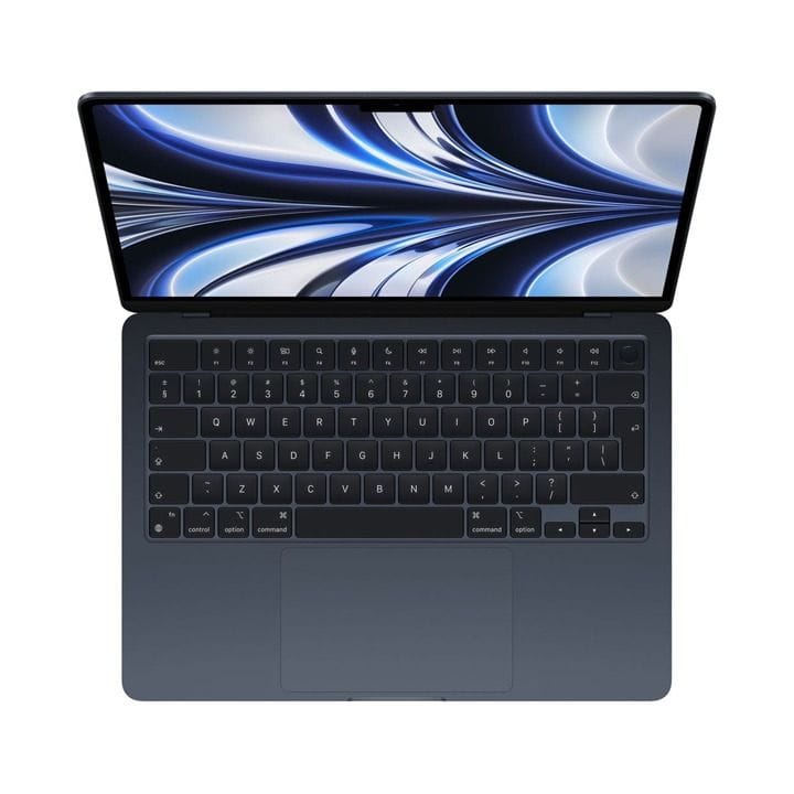 Apple 13" MacBook Air with Apple M2 Chip 8-Core CPU & 10-Core GPU, 512GB - Midnight |MLY43ZS/A
