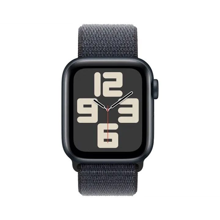 Apple Watch SE GPS + Cellular 40mm Midnight Aluminium Case with Ink Sport Loop | MXGA3QA/A