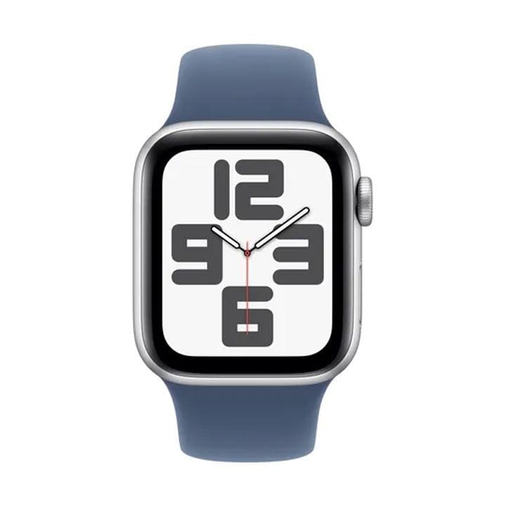 Apple Watch SE GPS + Cellular 40mm Silver Aluminium Case with Denim Sport Band   | MXGF3QA/A