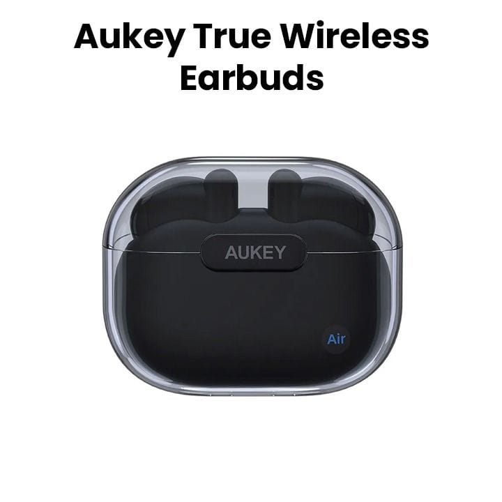 Aukey True Wireless Earbuds - Black |EP-M2-BK