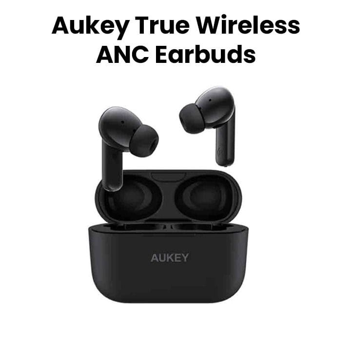 Aukey True Wireless Earbuds with ANC - Black |EP-M1NC